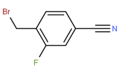 4-(Bromomethyl)-3-fluorobenzonitrile  CAS:105942-09-4